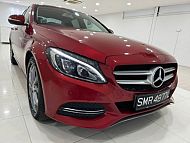 Mercedes Benz C180 Avantgarde R17 LED 2015 Red